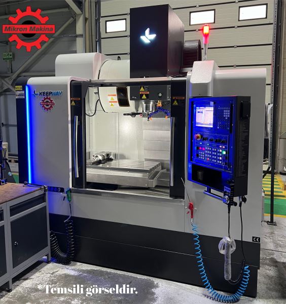 (STOK TESLİM) KEEPWAY TL-1060 (1000x600x600mm) CNC Dik İşleme Merkezi
