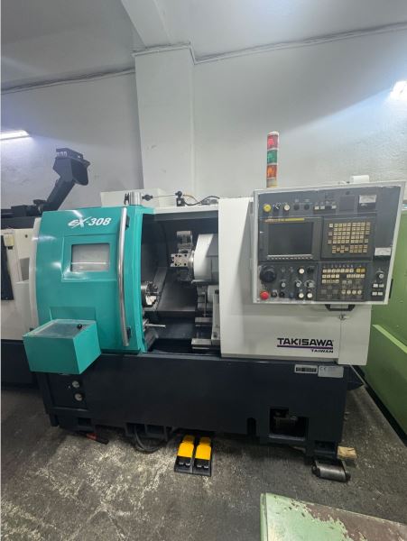 TAKİSAWA TAİWAN C EKSENLİ FANUC CNC TORNA