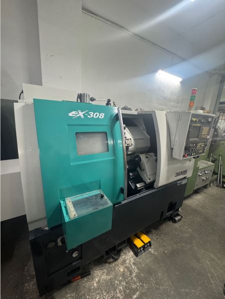 TAKİSAWA TAİWAN C EKSENLİ FANUC CNC TORNA