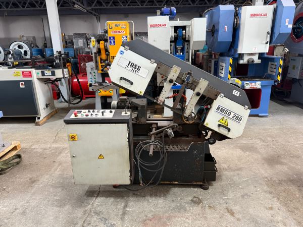 TOSS UNİTED (BEKAMAK) BMSO 280 TAM OTOMATİK ŞERİT TESTERE