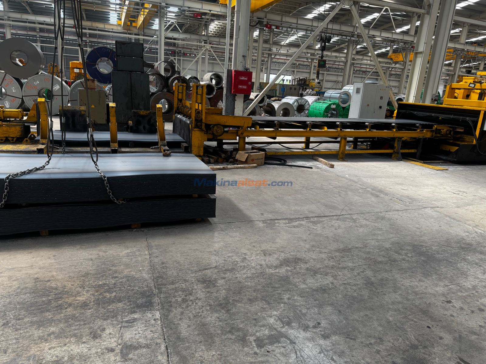 Ungerer 1700 mm 7 mm Boy Faal Aktif Çalışır Kesme Hattı