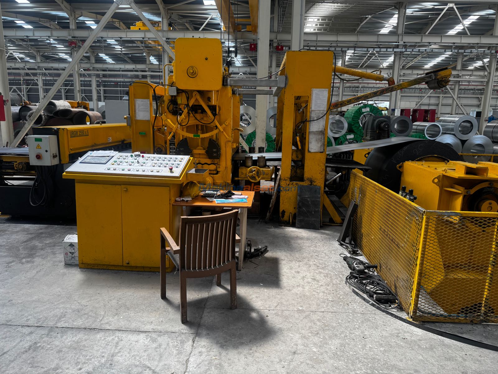 Ungerer 1700 mm 7 mm Boy Faal Aktif Çalışır Kesme Hattı