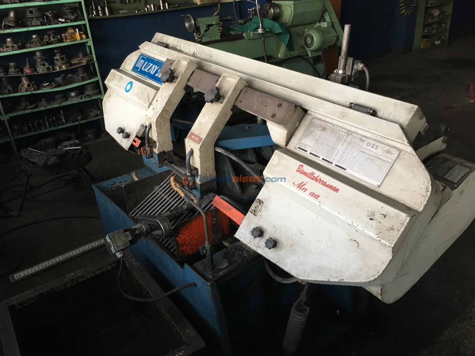 Kullanıma Hazır UZAY MAKİNA 1997 Model Tam Otomatik Şerit Testere