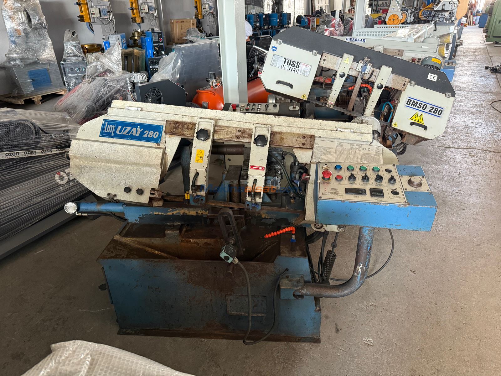 UZAY SO 280 TAM OTOMATİK ŞERİT TESTERE