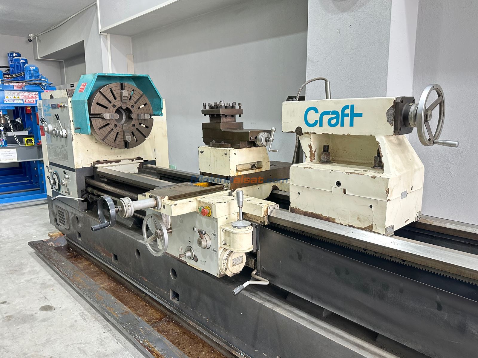 TORA様 Satılık ikinci el 1000 Çap 6 Metre 2022 Model Torna Universal Ağır