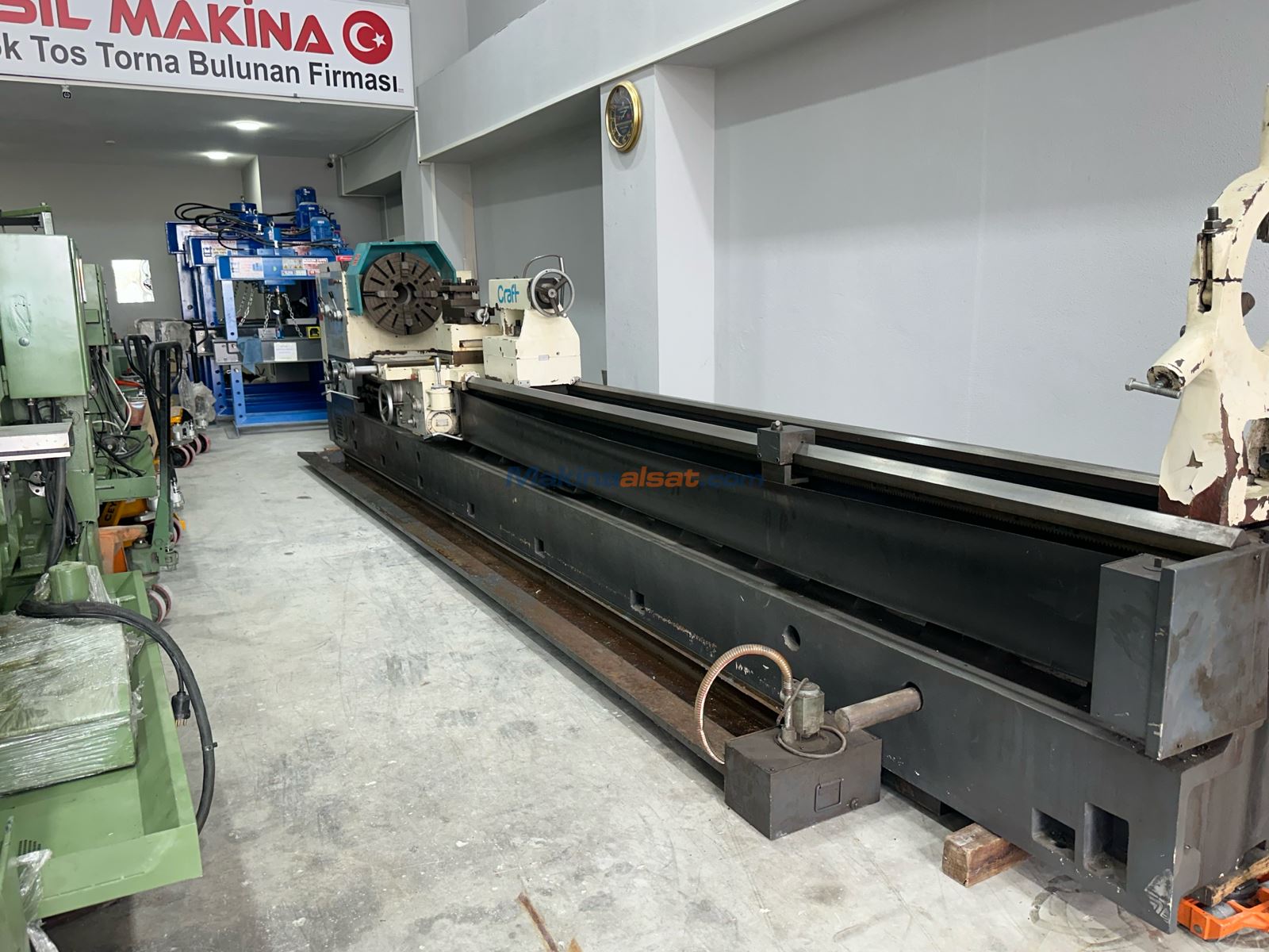 Satılık ikinci el 1000 Çap 6 Metre 2022 Model Torna Universal Ağır
