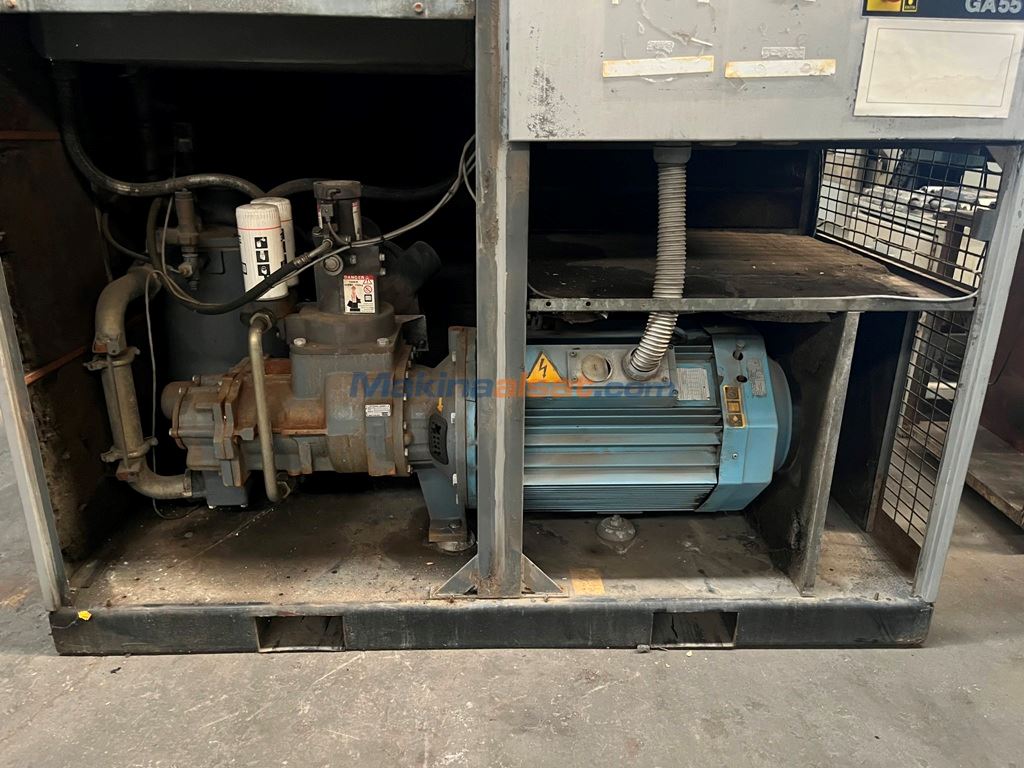 ATLAS COPCO GA132/GA55/GA708H VİDALI KOMPRASÖRLER Used Air Screw