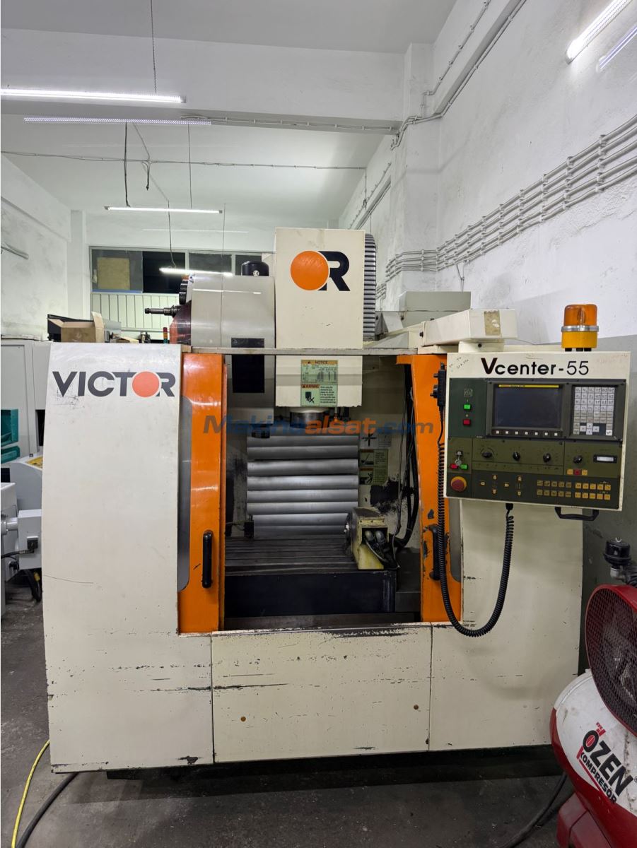 VİCTOR TAİWAN FANUC 4.EKSENLİ CNC DİK İŞLEME MERKEZİ Used Cnc