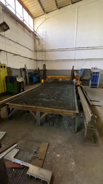 2000  x 6000 mm CNC OKSİJEN KESME