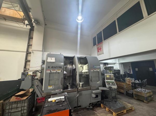 DOOSAN Daewoo V450 TM  C EKSEN DİK TORNA