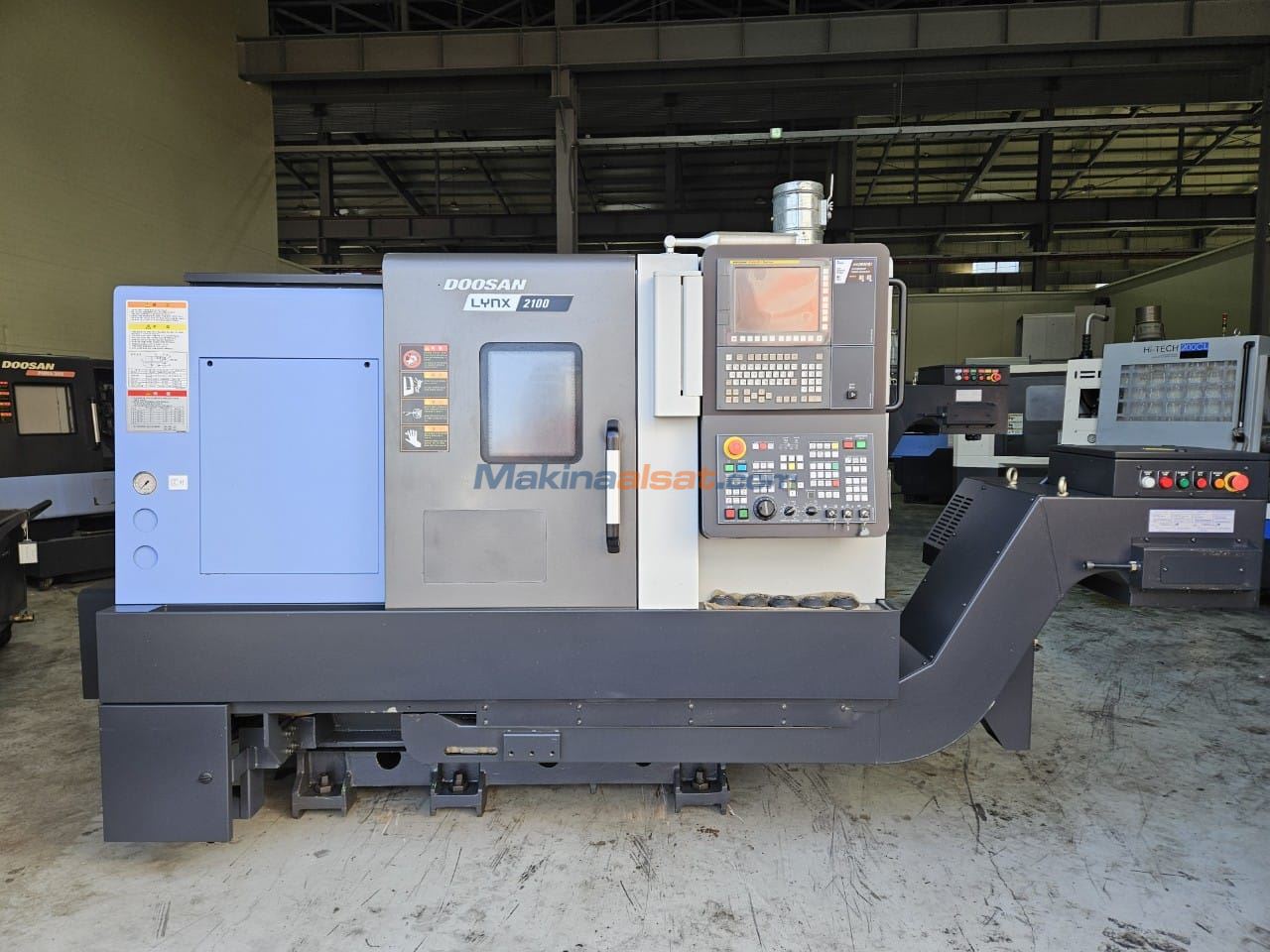 KNNS出品 Satılık ikinci el DOOSAN LYNX 2100A 2020 MODEL CNC TORNA CNC Torna