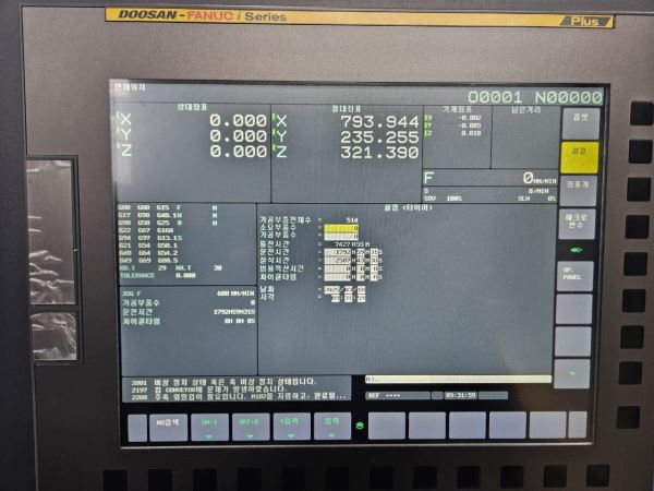 DOOSAN MYNX6500/40 Cnc Torna