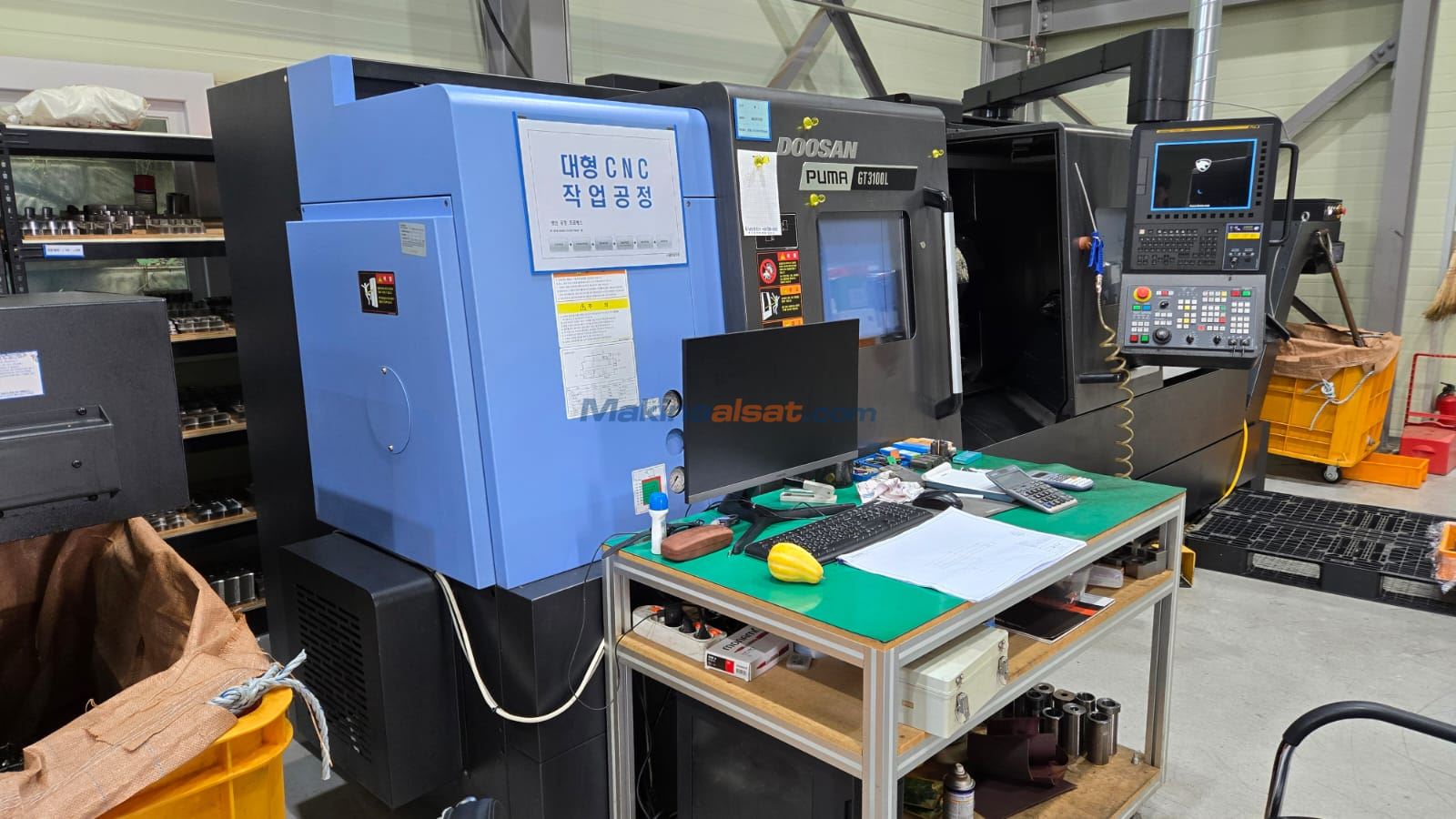 DOOSAN PUMA GT3100L 2021 MODEL ARA YATAK CNC TORNA