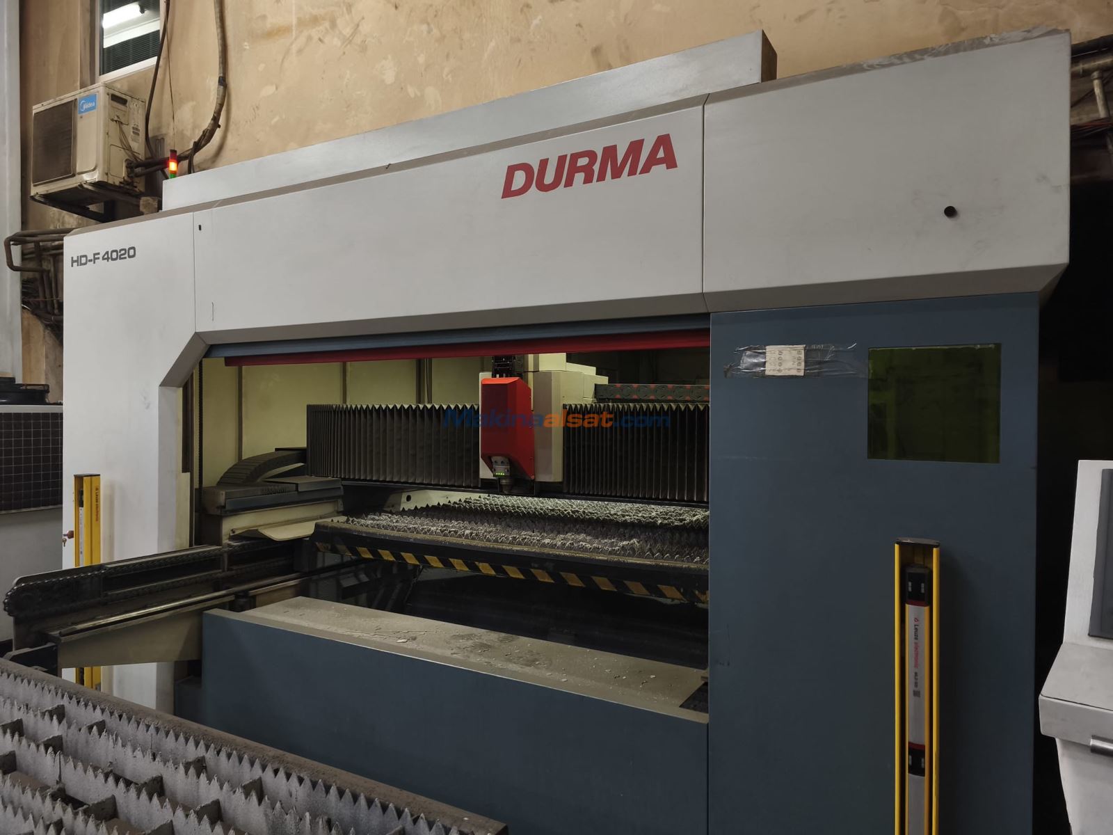 DURMA 6 KW 4000 x 2000 LAZER KESİM