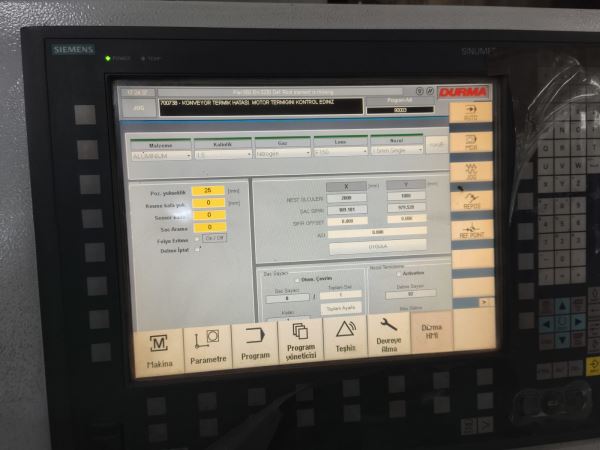 DURMA 6 KW 4000 x 2000 LAZER KESİM