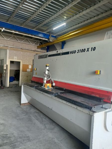 Ermaksan HGD 3100X10 MM Hidrolik Giyotin Makas
