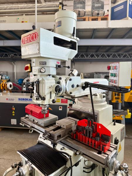 SIFIRDAN FARKSIZ FUL TAKIM JETCO JBE-4A TAYVAN KALIPÇI FREZE
