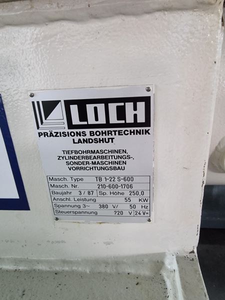 LOCH TB 1-22 S-600 DERIN DELIK DELME