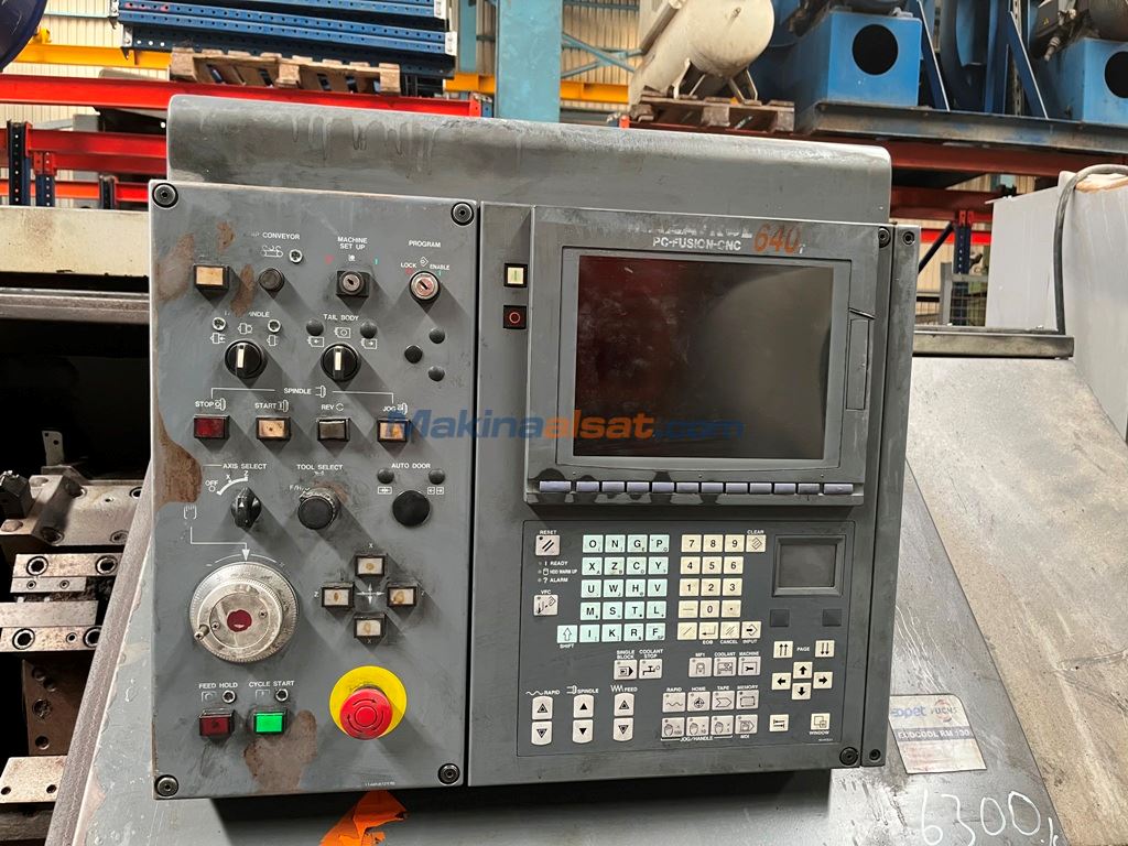 MAZAK 12 İNÇ QTN 40 MAZATROL 640 T İŞLETİM CNC TORNA