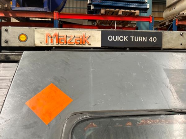 MAZAK 12 İNÇ QTN 40 MAZATROL 640 T İŞLETİM CNC TORNA