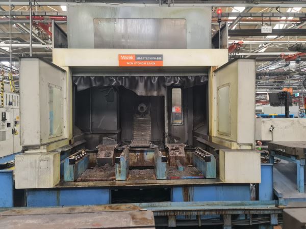 MAZAK FH880 / 28 PALETLİ ÇİFT TABLA CNC YATAY İŞLEME MERKEZLERi