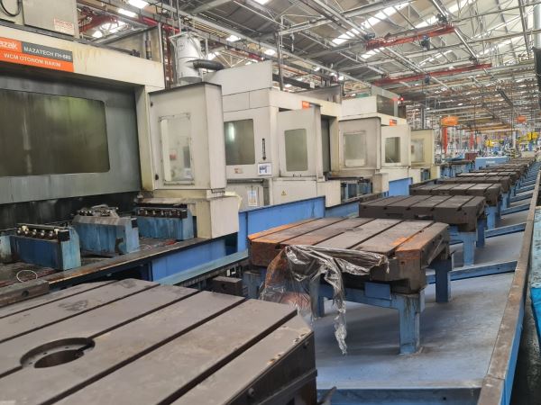 MAZAK FH880 / 28 PALETLİ ÇİFT TABLA CNC YATAY İŞLEME MERKEZLERi