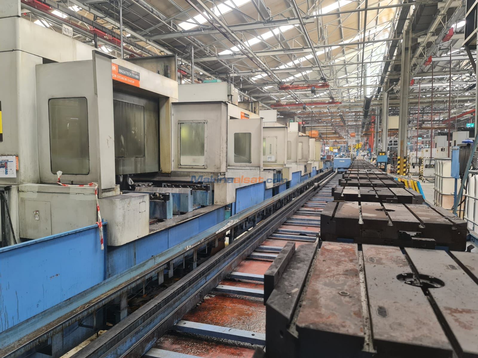 MAZAK FH880 / 28 PALETLİ ÇİFT TABLA CNC YATAY İŞLEME MERKEZLERi