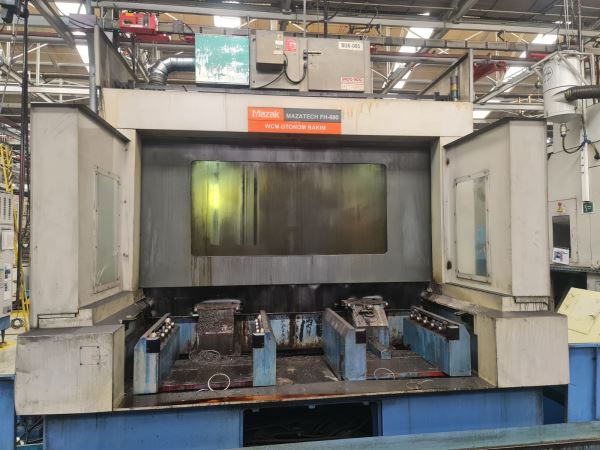 MAZAK FH880 / 28 PALETLİ ÇİFT TABLA CNC YATAY İŞLEME MERKEZLERi