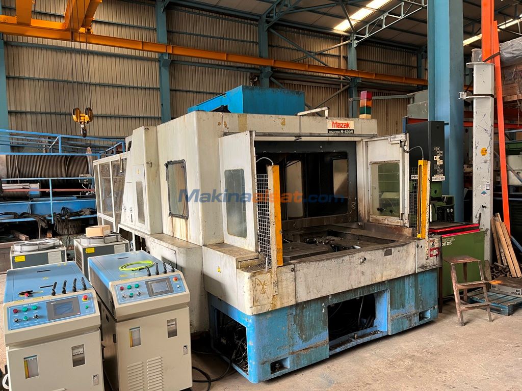 MAZAK H630NX ÇİFT TABLA CNC YATAY İŞLEME MERKEZİ