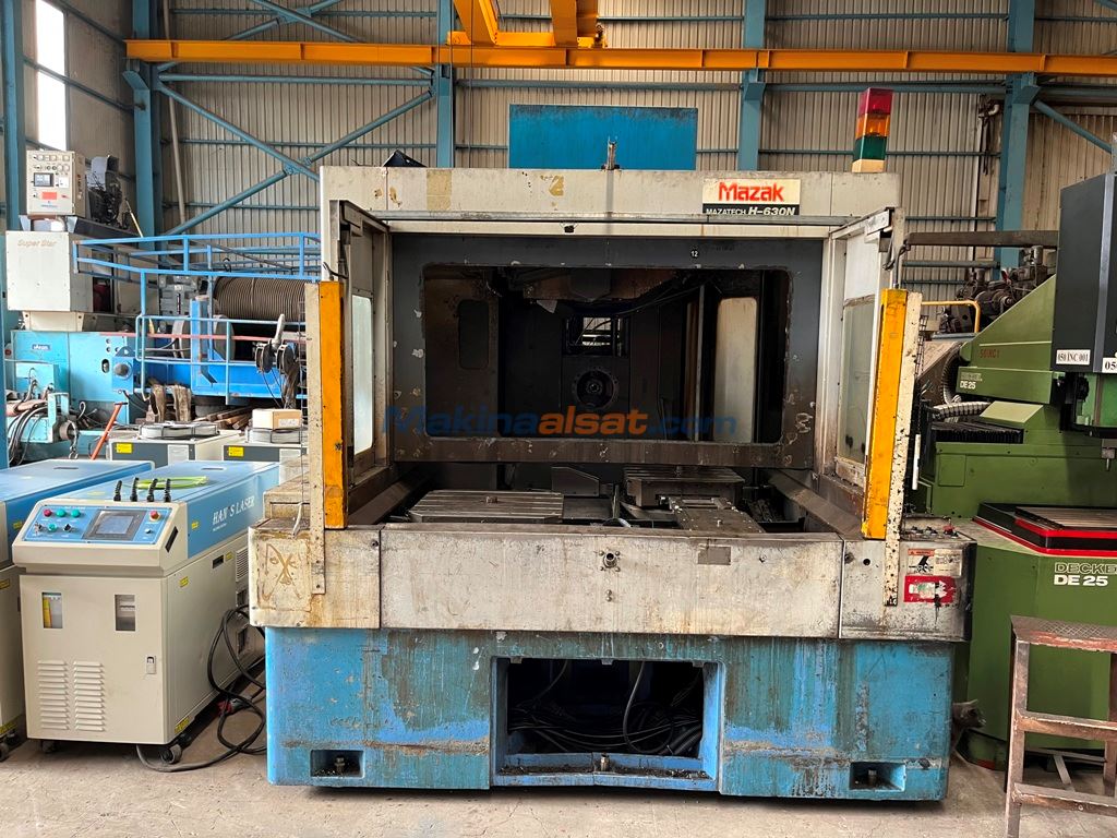 MAZAK H630NX ÇİFT TABLA CNC YATAY İŞLEME MERKEZİ