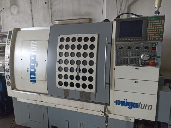 Müga Turn XP4-SM CNC Otomat Torna ve Magazinli Çubuk Sürücü