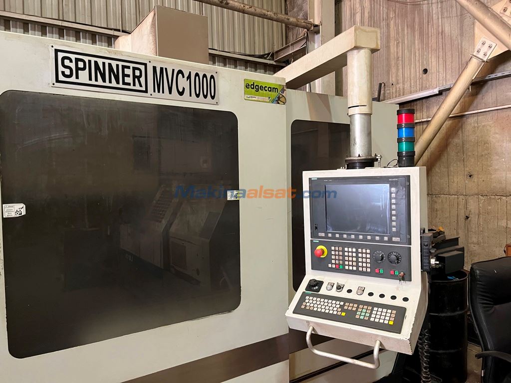 SPINNER MVC 1000 A 2012 MODEL CNC İŞLEME MERKEZİ