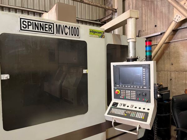 SPINNER MVC 1000 A 2012 MODEL CNC İŞLEME MERKEZİ