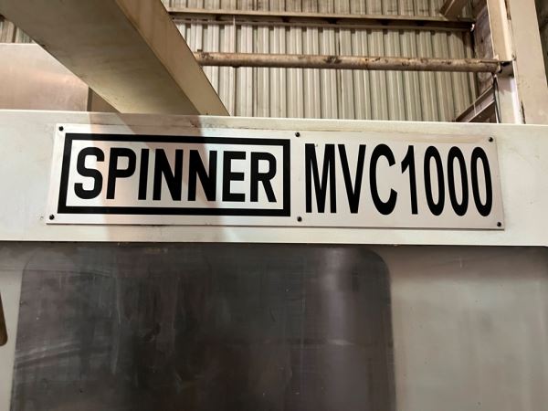 SPINNER MVC 1000 A 2012 MODEL CNC İŞLEME MERKEZİ