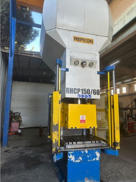 160 TON ÇİFT TESİRLİ HİDROLİK C PRES