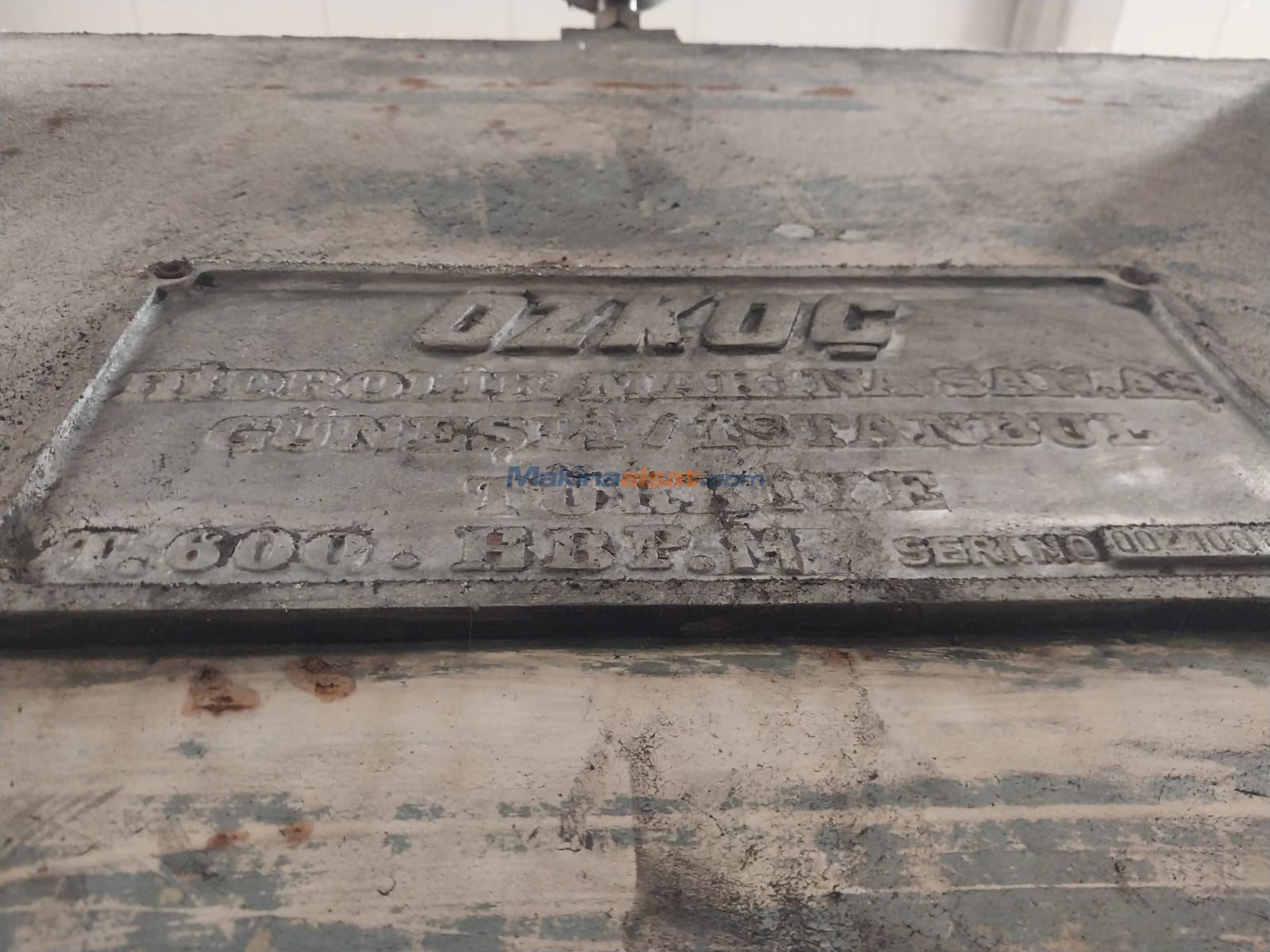 600 Ton Özkoç Sıcak Pres