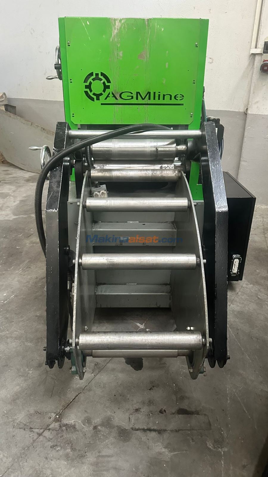 AGMLİNE MARKA 300 MM SAC GENIŞLİK 1 - 6 MM RULO SAC AÇMA VE SÜRÜCÜ