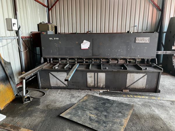 DARLEY NC HOLLANDA MALI 3000 x 8 MM HİDROLİK GİYOTİN MAKAS