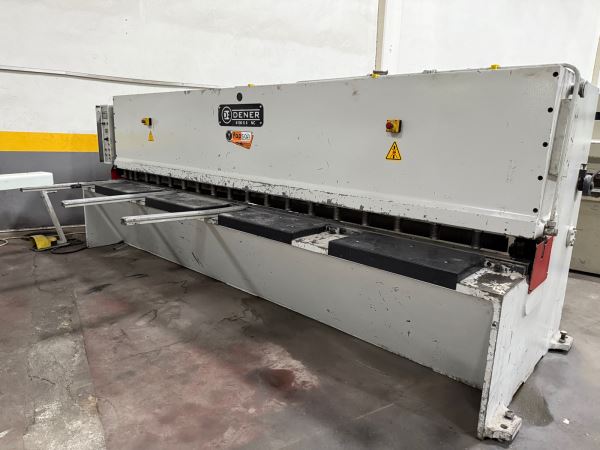 Dener 4 Metre 6 mm Hidrolik Giyotin Makas