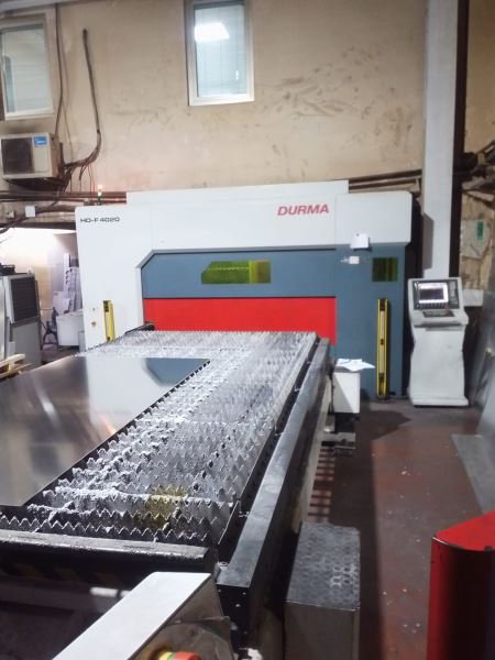 DURMA HD-F-4020 /  6 kW CNC LAZER KESİM  (TAKAS OLUR)