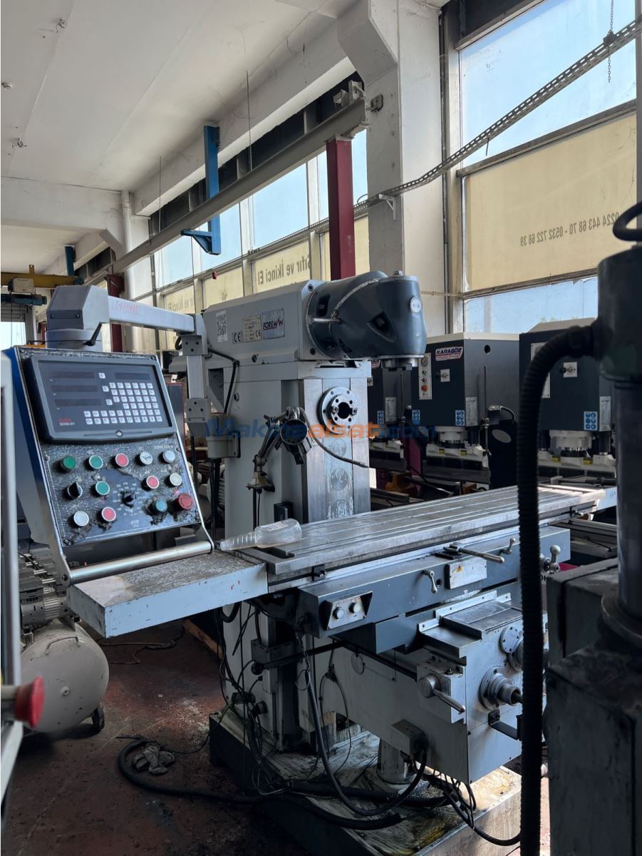 Machine Foreman Foreman Koç Kafa Freze Used Universal Milling Machines machine for sale