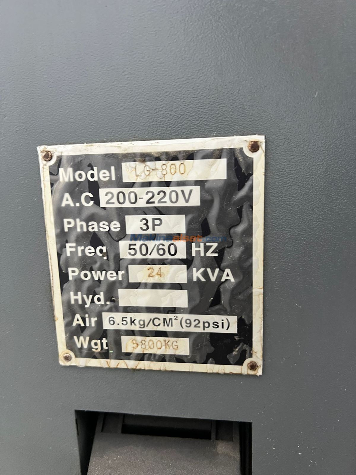 Hartford F1 Lg-800 4 Eksen Divizorlu CNC Dik İşleme Merkezi