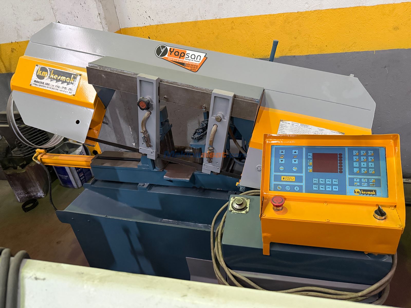 Kesmak 280 lik PLC Şerit Testere