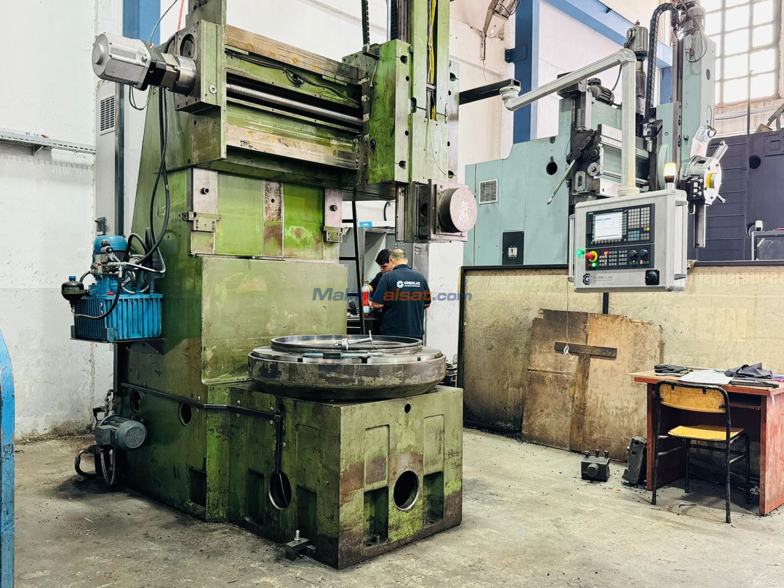 STANKO Ø1000 CNC DİK TORNA