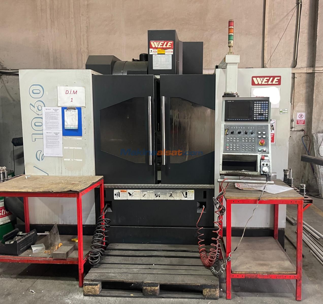 WELE CV 1060 CNC DİK İŞLEM MERKEZİ