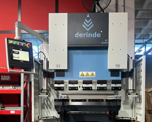 1 METRE 25 TON 4 EKSEN DERİNDE CNC ABKANT PRES / YERLİ ÜRETİM