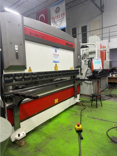 3100 x 80 4 EKSEN. MOTORLU BOMBELEME Abkant Pres