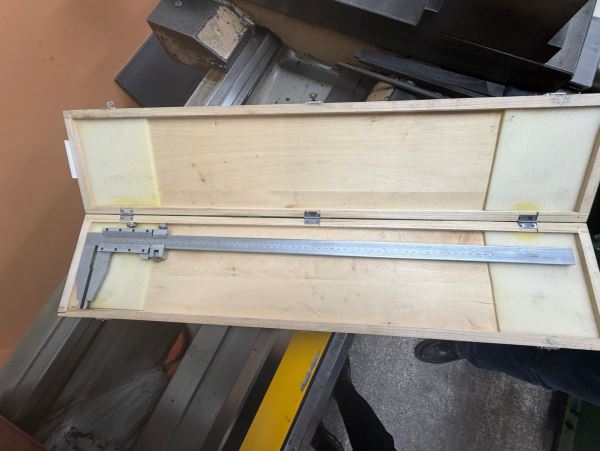 600 mm’LİK PASLANMAZ ÇELİK MEKANİK KUMPAS