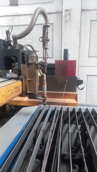 AJAN 1500 x 12000  G 260 A 52 KW CNC PLAZMA