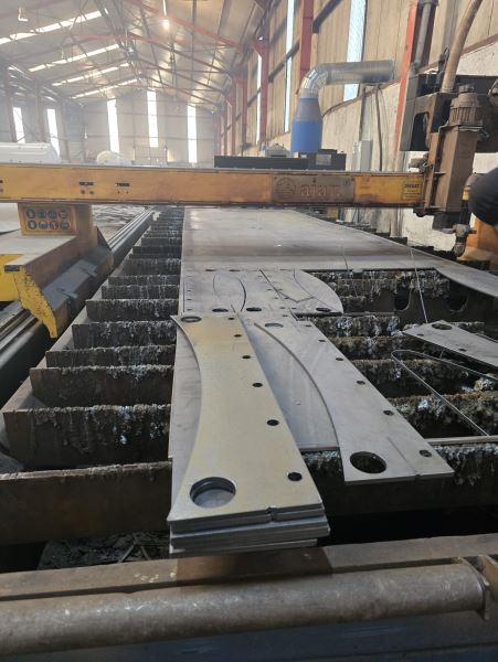 Ajan 2000x6000 - 260 Amper Oksiplazma Kesim